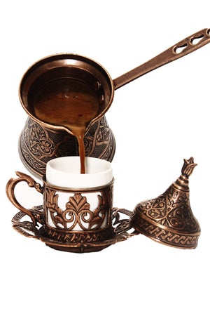 Authentic Handmade Turkish Coffee Pot