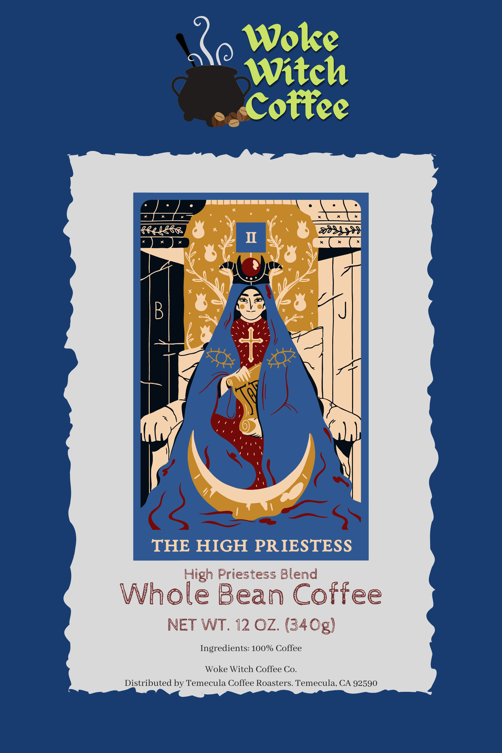 High Priestess Blend - 12 OZ Whole Bean